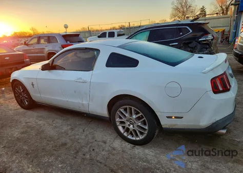 2012 Ford Mustang из США, поврежденный, VIN 1ZVBP8AM1C5233281